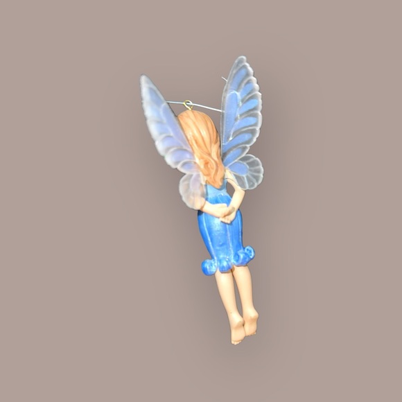 2002 Porcelain Christmas Fairy & 2010 Bluebell Fairy Hallmark Keepsake Ornaments - Picture 4 of 7
